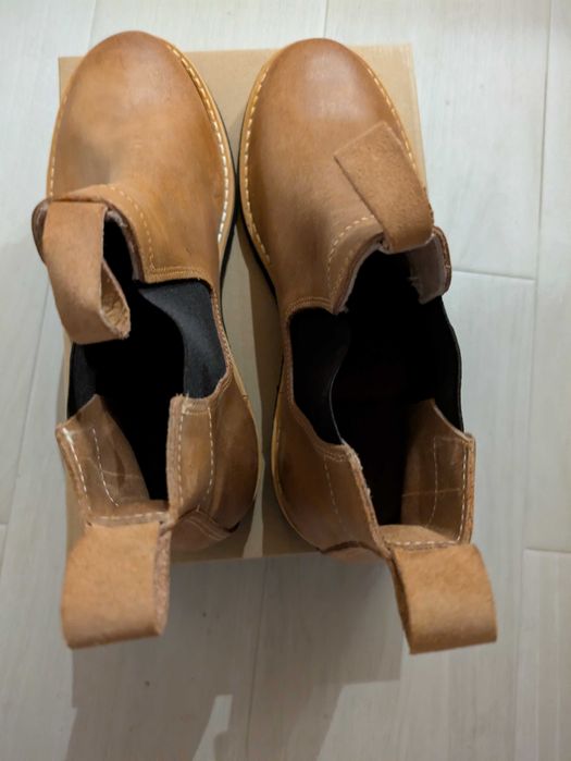 Botas Chelsea pele 44