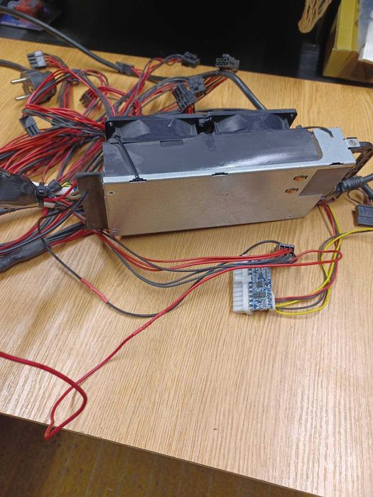 Блок живлення майнінг 1000w кастом 6+ карт