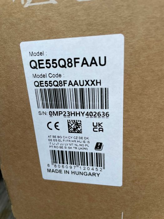 Телевізор Samsung QE55Q8FA НОВИНКА 2025 Нові! Запечатані!