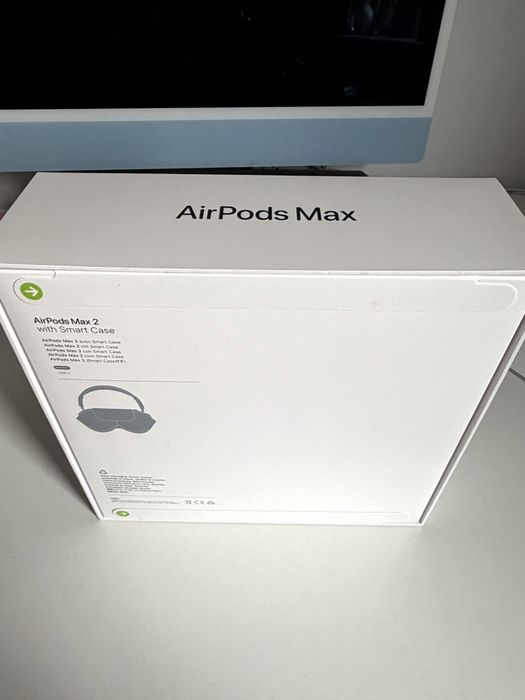 Słuchawki AirPods Max 2 Nowe Zaplombowane Gwarancja 12 Miesiecy