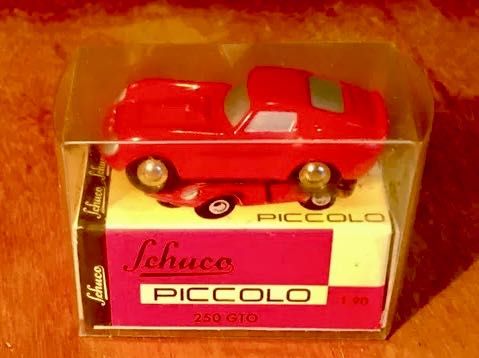 FERRARI 250 GTO - Schuco piccolo - escala 1/90 - anos 90