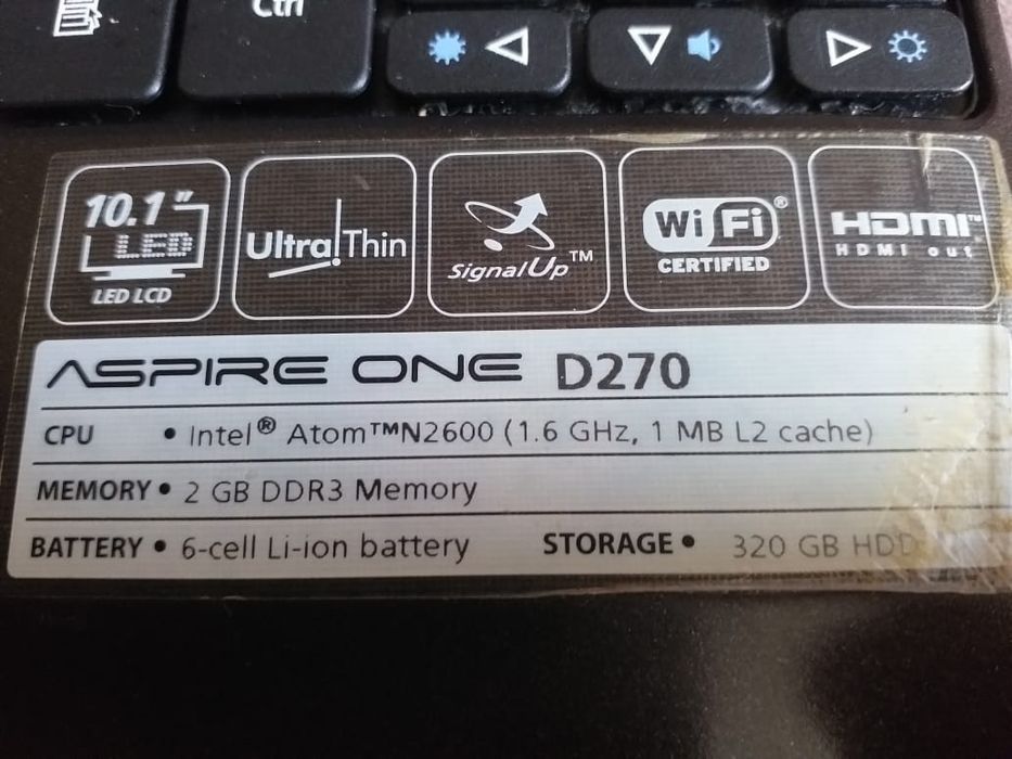 Acer Aspire One D270