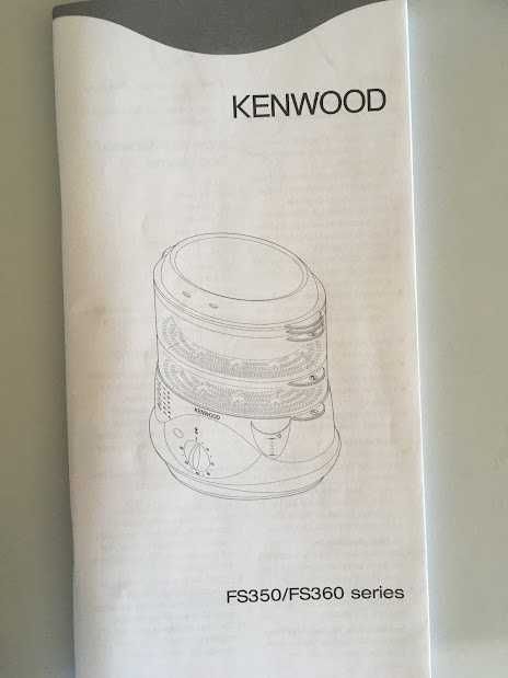 Maquina cozinhar a vapor kenwood