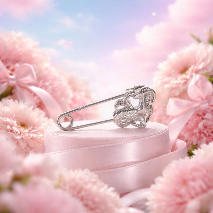 Шпилька срібло 925 Знак Зодіаку срібна булавка