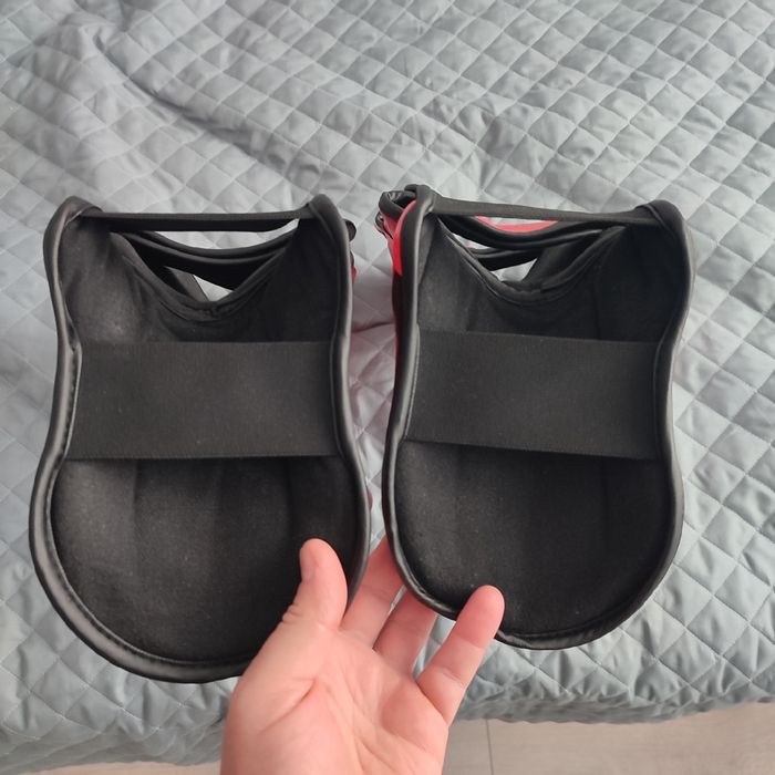 Захист гомілки та стопи для єдиноборств захист для ніг Zelart Fight