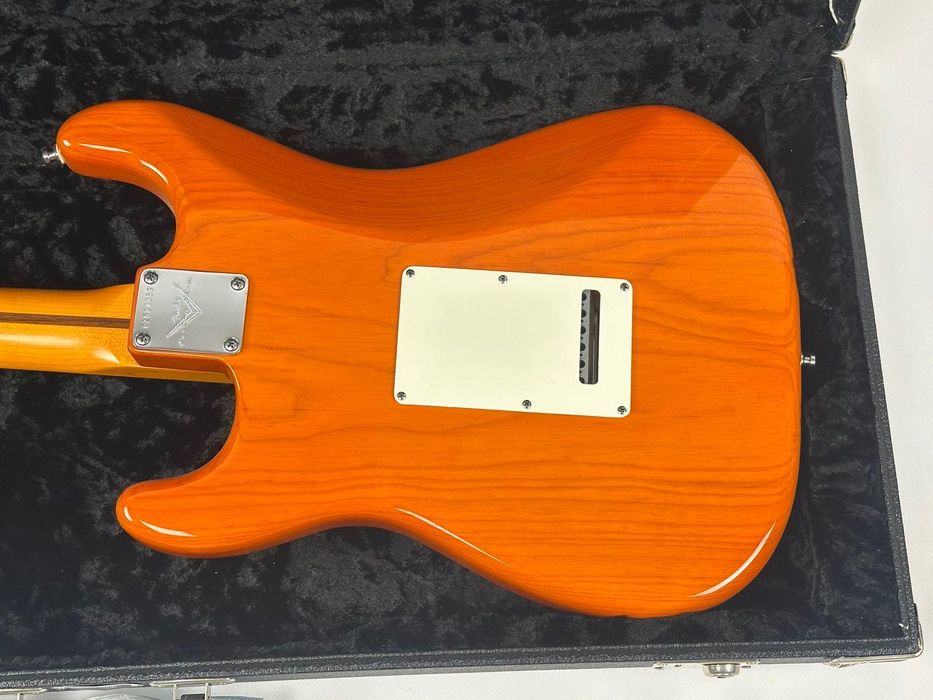 Fender Custom Shop Deluxe "Custom Special Stratocaster" Sunset Orange  (2013, як нова, 3.1кг!, 3300$)