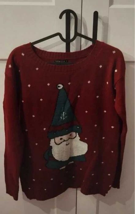 Świąteczny sweter w krasnala