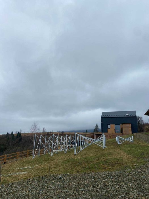 Геопалі геошурупи + свайный фундамент • винтовые сваи