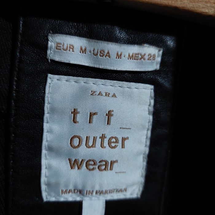 Шкіряна куртка, Zara, розмір M, 100% шкіра косуха мото, бай