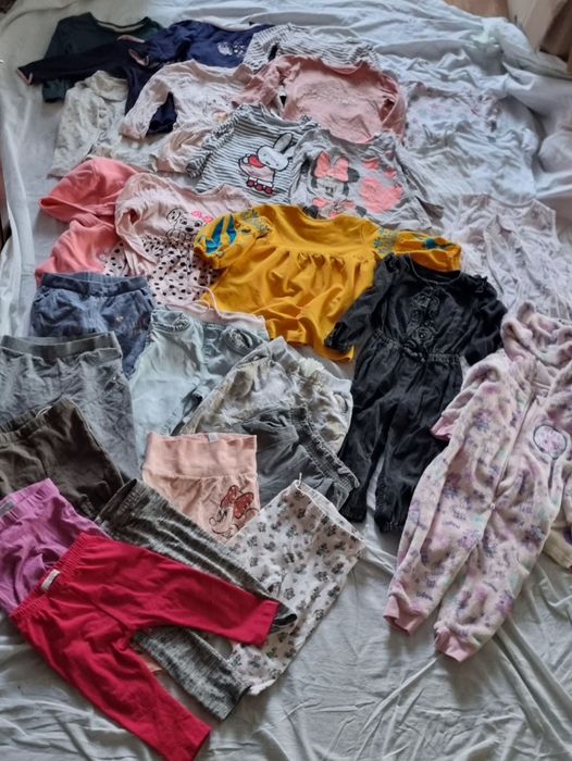 Пакет лот одягу великий комбінезони шапки