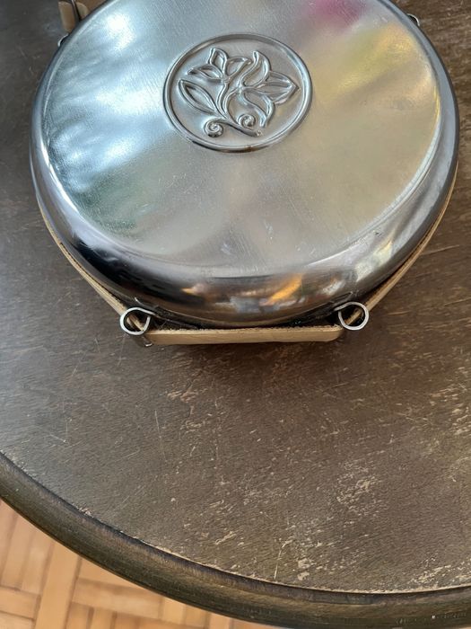 Piersiówka ZSRR nierdzewna PRL