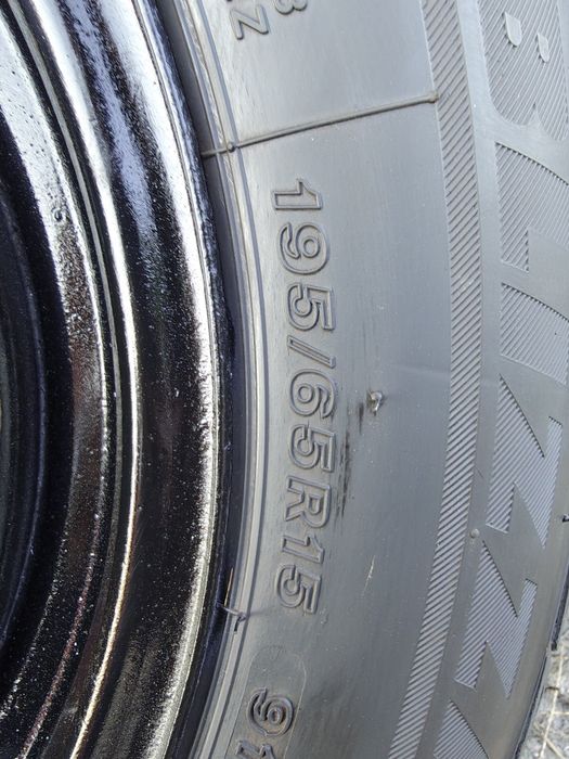 Koła stalowe R15 5x112 VAG (Golf, Caddy, Octavia) + Bridgestone 195/65 R15
