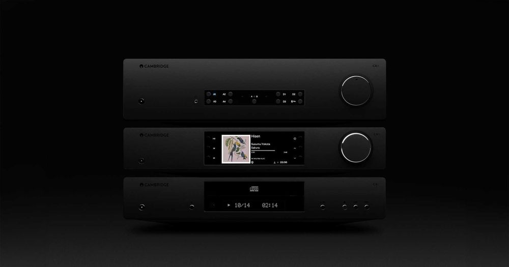 Wieża Cambridge Audio Black Edition mk2 Komplet Stereo Hdmi Wifi Nowa