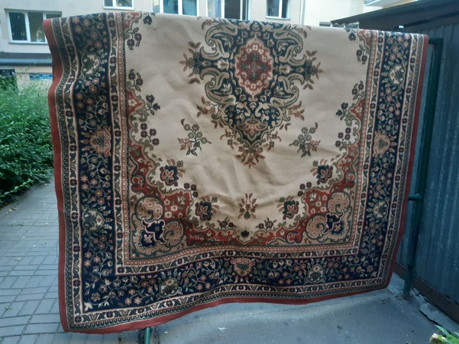 Okazja Elegancki wełniany dywan 3,30×2,30