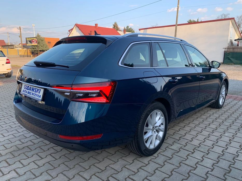 Skoda Superb Virtual Navi Smart Full LED Salon PL I wł. Bezwyp Oryg Lak Gwar F.vat!