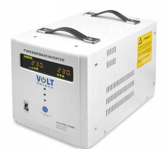 Гибридный ИБП/инвертор Volt Polska SINUS PRO 2000 E 12/230V 1250/2000W