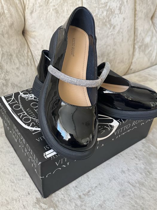 Туфли лаковые vitto rossi р.39