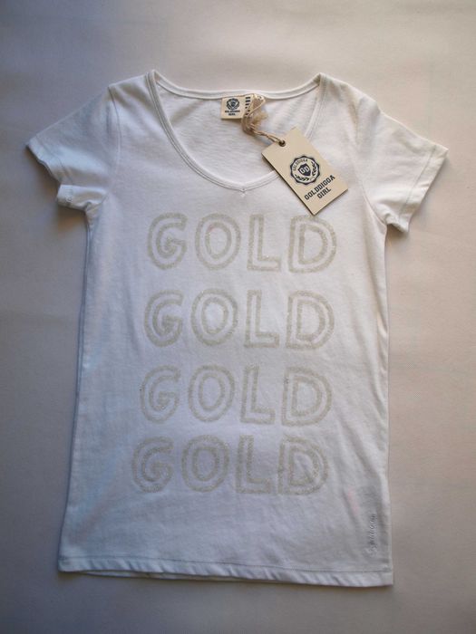 t-shirt Golddigga  perełki 122 / 128