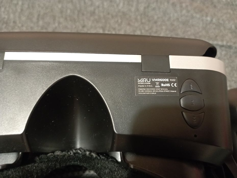 Okulary VR Gogle 3D Miru VMR600E prezent na komunię Stan idealny