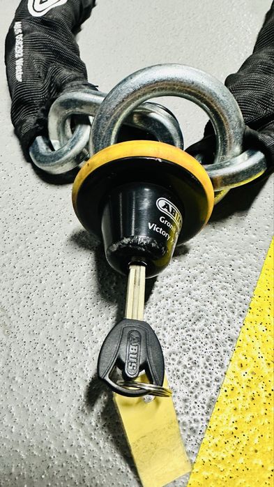 Blokada tarczy łańcuch abus