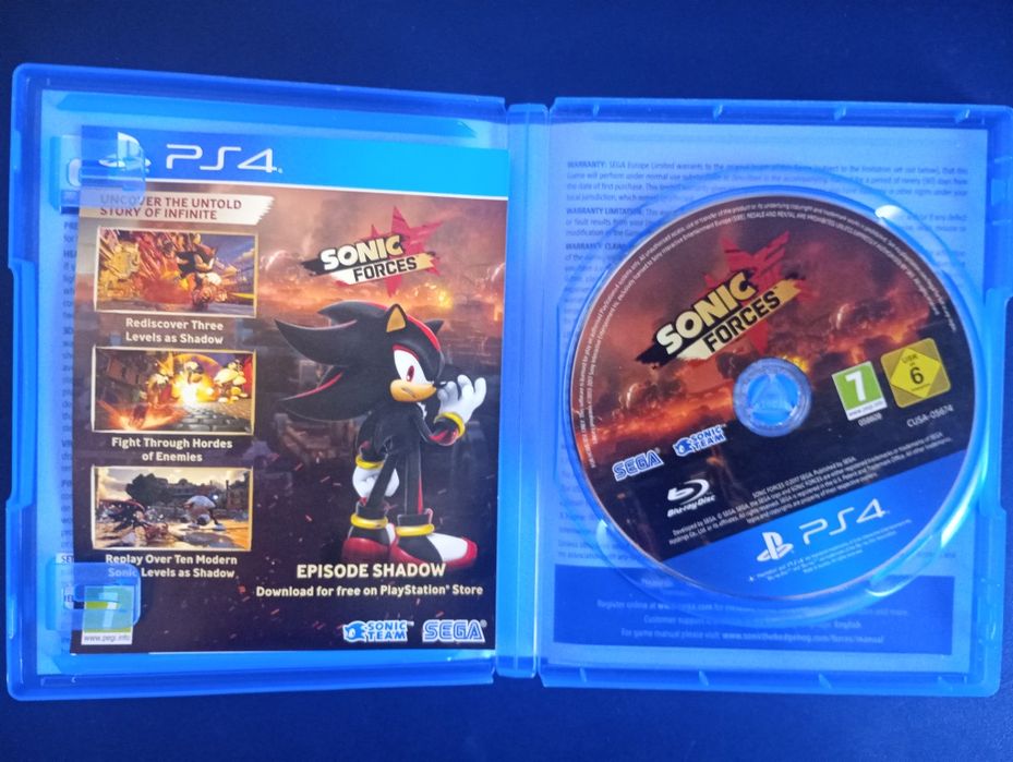 Sonic forces para ps4
