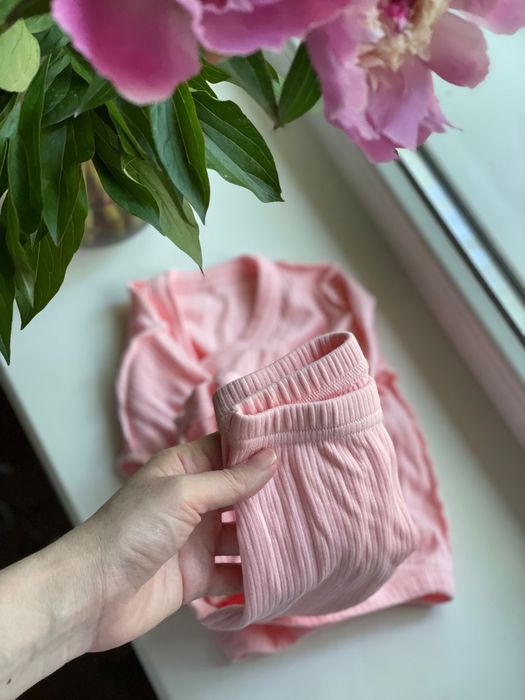 Распашонка и штанишки 0-3 мес новые