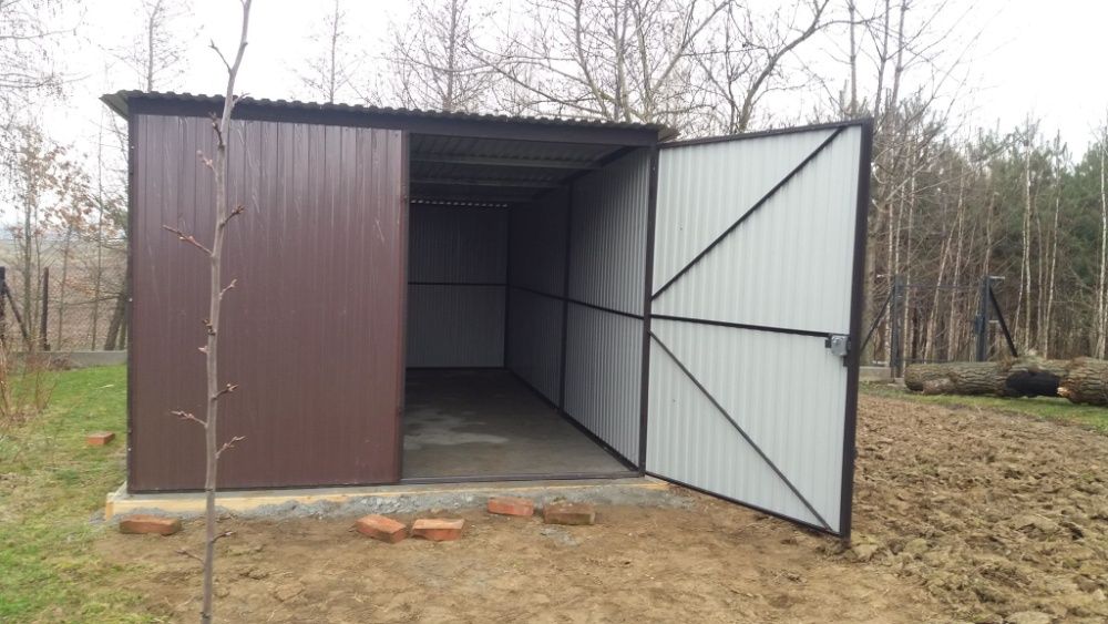 Garaż blaszany 3X5 PRODUCENT! Tanio! Garaż blaszak 4x 6x6 7x5 7x8 2x3
