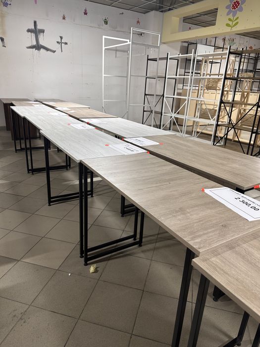 Стіл лофт в наявності , столи лофт власного виробництва