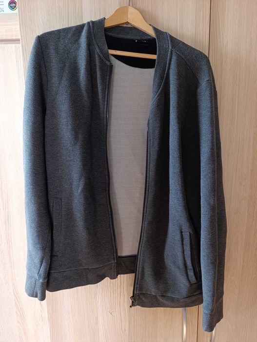 Męska szara bluza