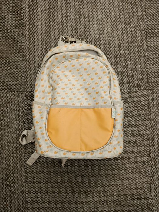 Mochila Infantil – Padrão de Baleias, Leve e Prática | Kids Backpack – Cute Whale Pattern, Lightweight & Practical