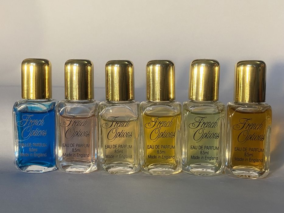 Zestaw miniaturek perfum French Options 8,5 ml x 6 sztuk