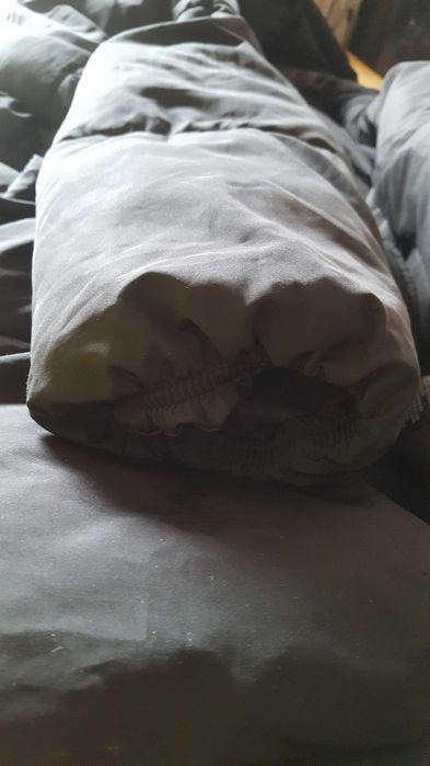 czarna  kurka puchowa z kapuzą super lekka H&M rozmiar M