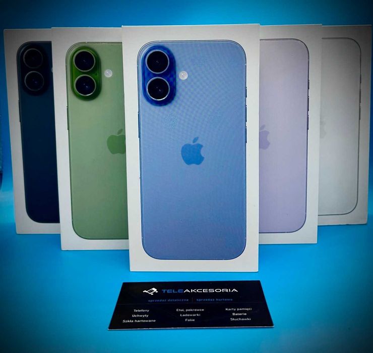 Apple Iphone 17 | SZTOS CENOWY! | 256gb | NOWE | KOLORY |Teleakcesoria