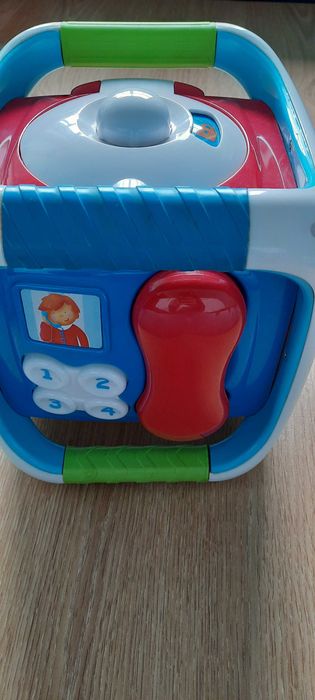 Cubo didático para bebé/criança