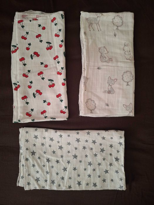 Пелюшки в пологовий баєві, ситцеві, муслінові