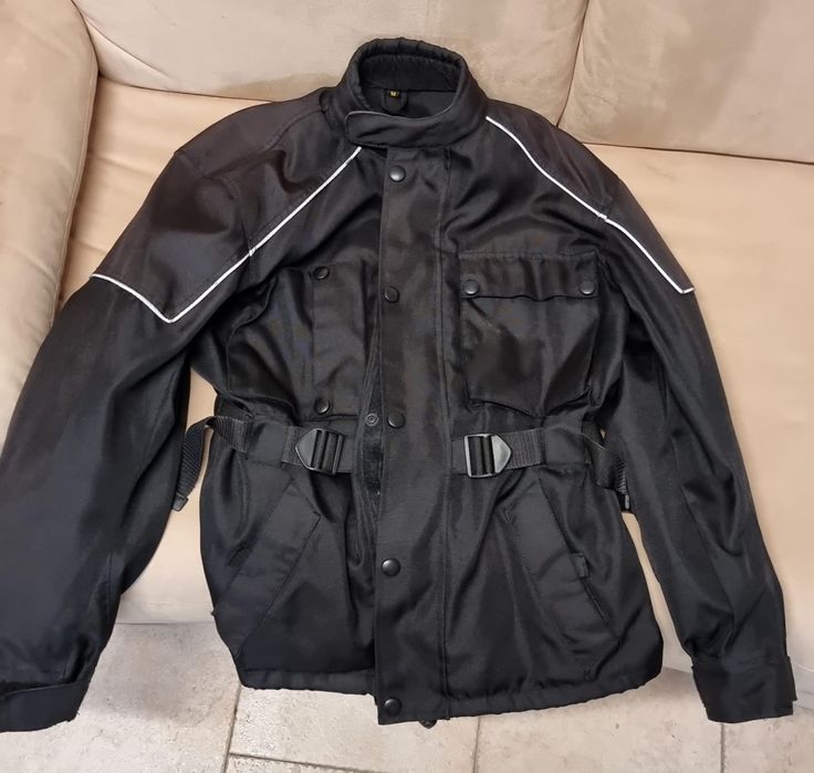 Blusão Motard preto