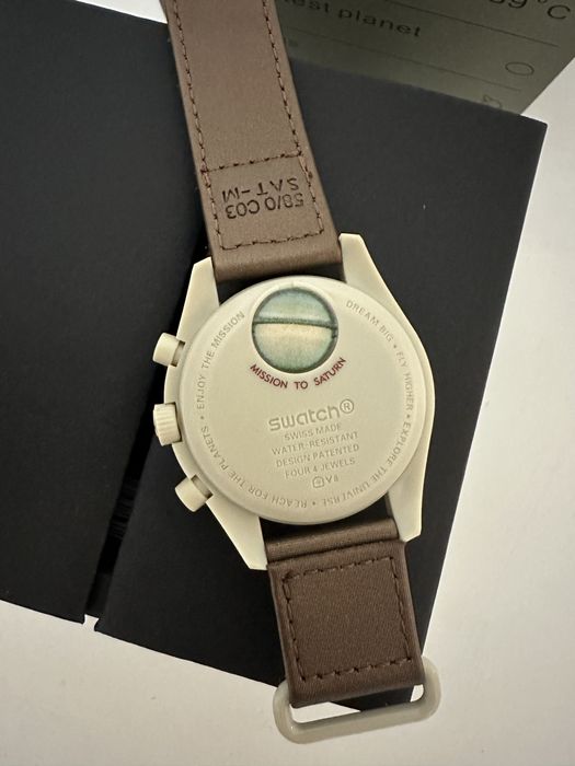 Omega x Swatch Mission To Saturn