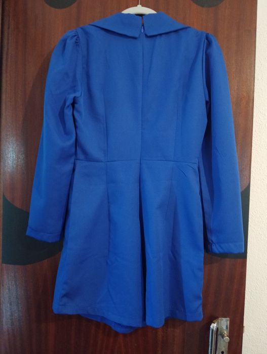 Macacão  calção azul