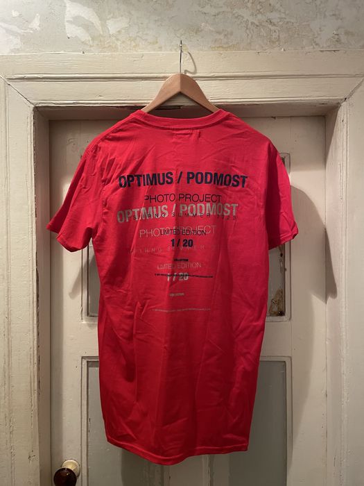 Лімітована футболка Optimus x Podmost 10 years anniversari, 1/20