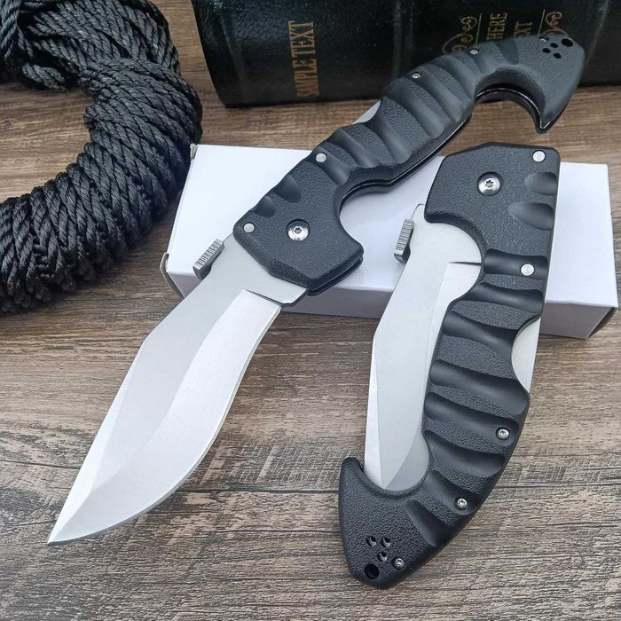 Nóż składany SURVIVAL SPARTAN TRI-AD LOCK blokada kukri buschcraft JZ-05