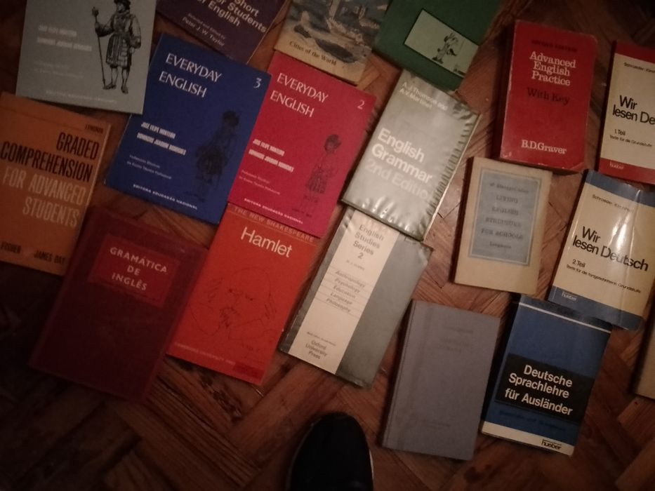 Livros Gramática/afins Inglês/Alemão/Fríancês/Italiano 60s/70s Desde 2E