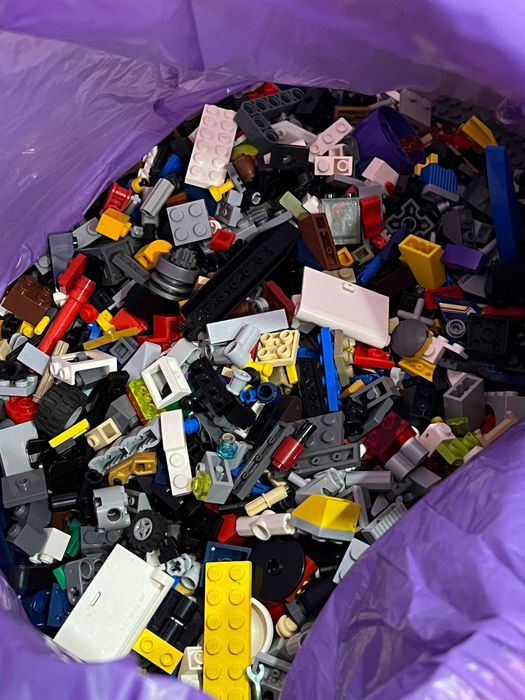 Лего (Lego) лот 7.5 кілограм 95% оригінал