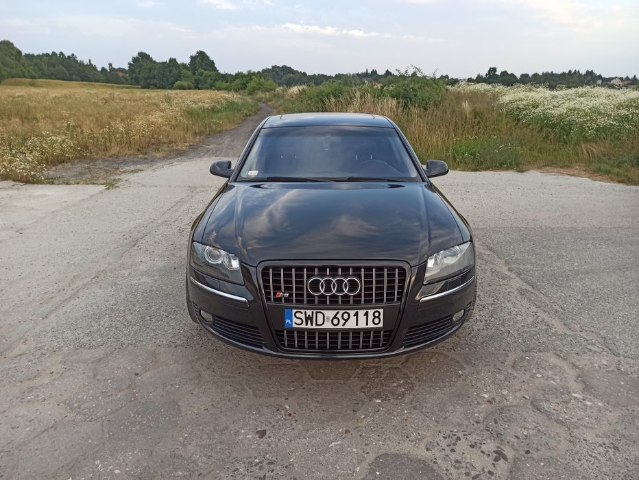 Audi A8 D3 3.7 V8 Quattro LPG | pneumatyka ok | zadbana
