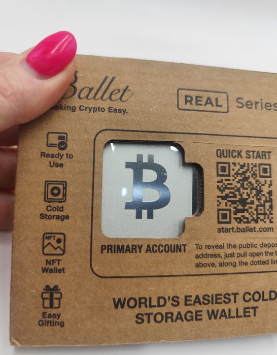 portfel kryptowalut ballet real series btc cold wallet nowy