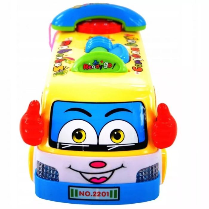 Interaktywny Autobusik Z Telefonem Klocki 2201Ż