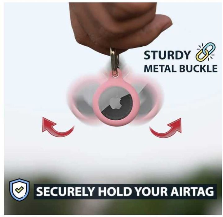 Etui ochronne/brelok do Apple AirTag 4 sztuki