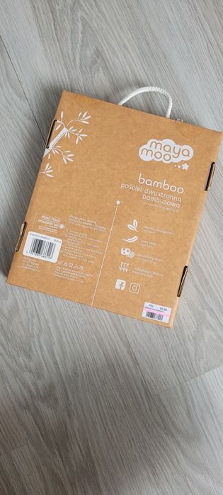 Pościel bambusowa 100×135 dla dzieci dwustronna nowa