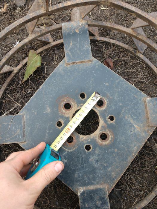 Грунтозацепи залізні колеса мотоблока трактора