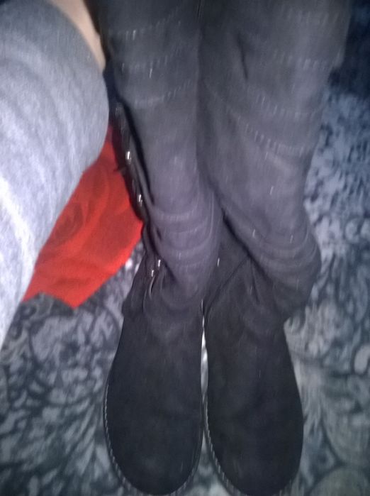 Kozaki damskie ocieplane