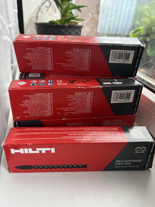 Hilti DX6 Cartridge 6.8/11 M10 – naboje do osadzaka